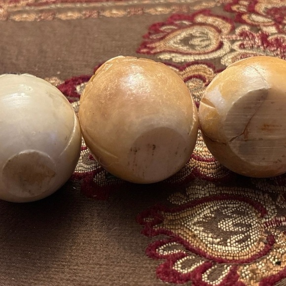 Carved Stone Owl Figurines - Picture 6 of 9